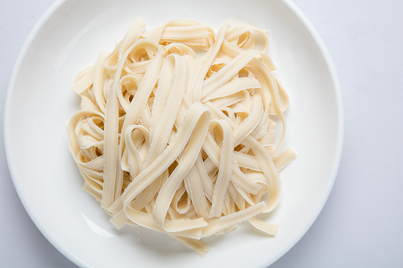 Sliced noodles, 0.8 cm